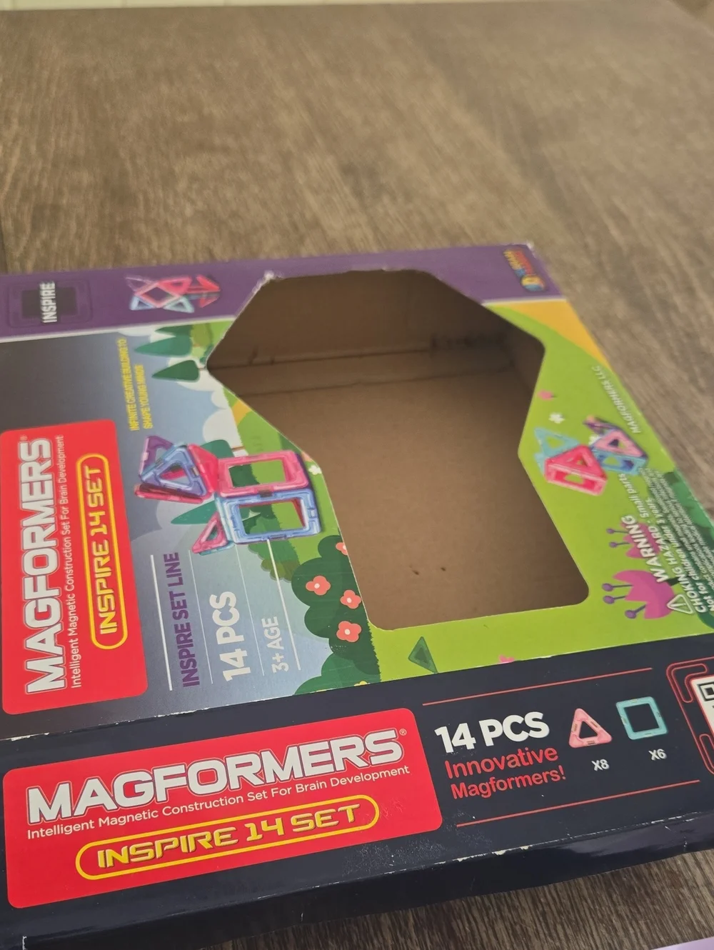 Magformers Inspire 14 Set - Magnetic Construction Set For Brain Development
